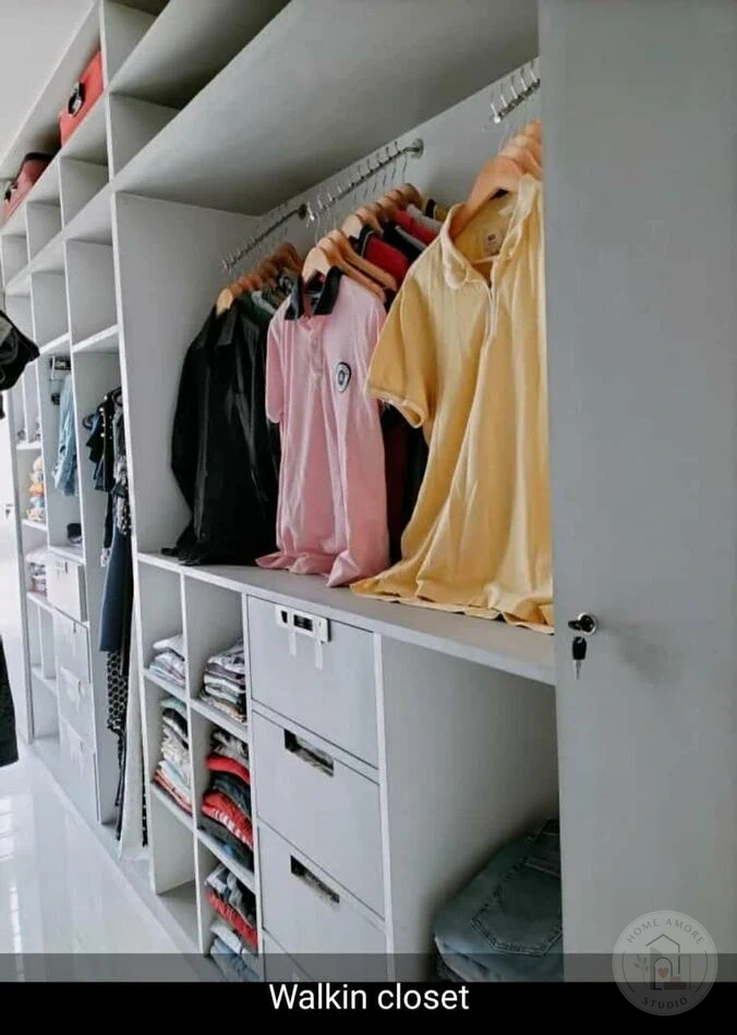 Walk-in closet interior design Kolkata